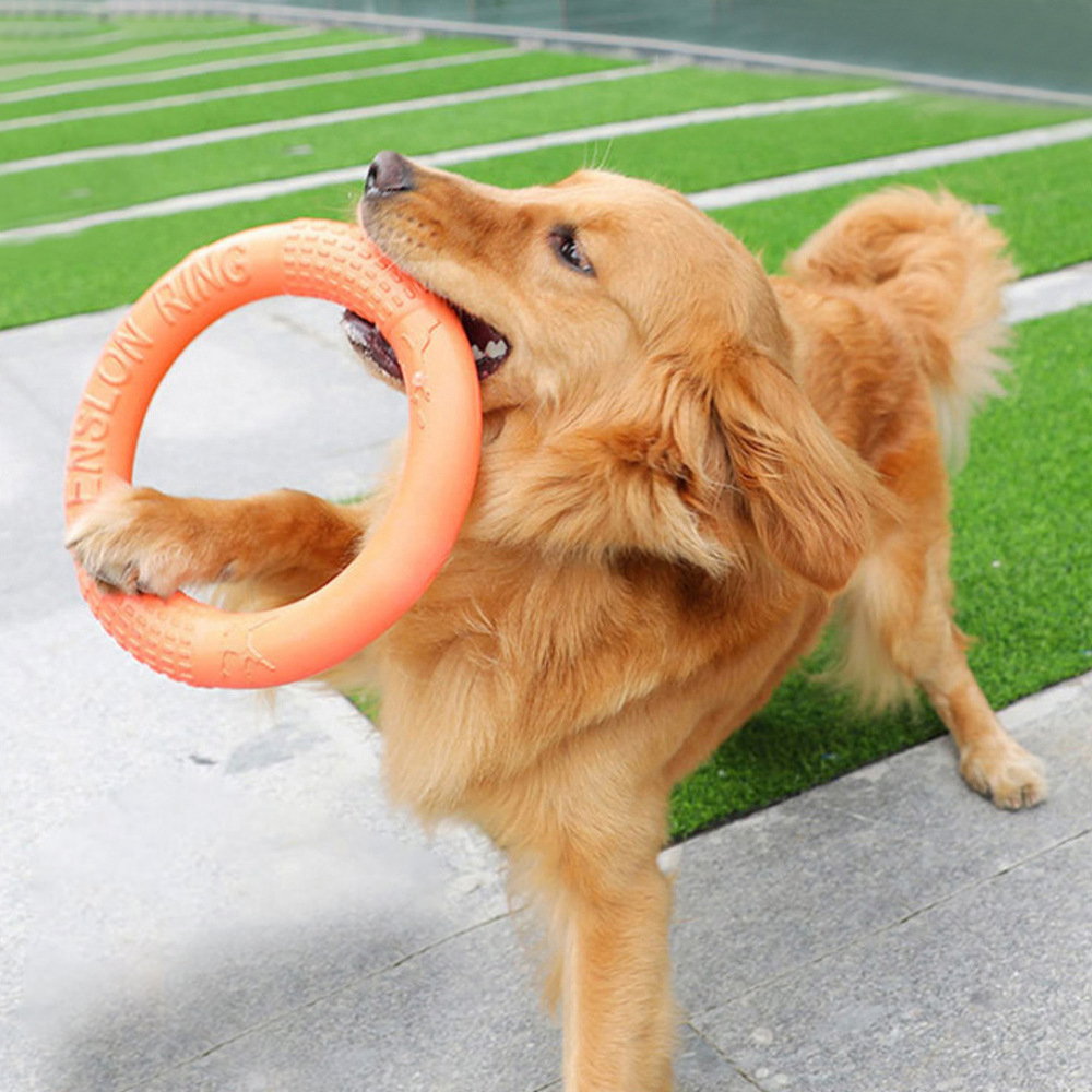Interactive Squeaky Plush Dog Toy - 1 szt. Pomarańczowy zabawki dla psów
