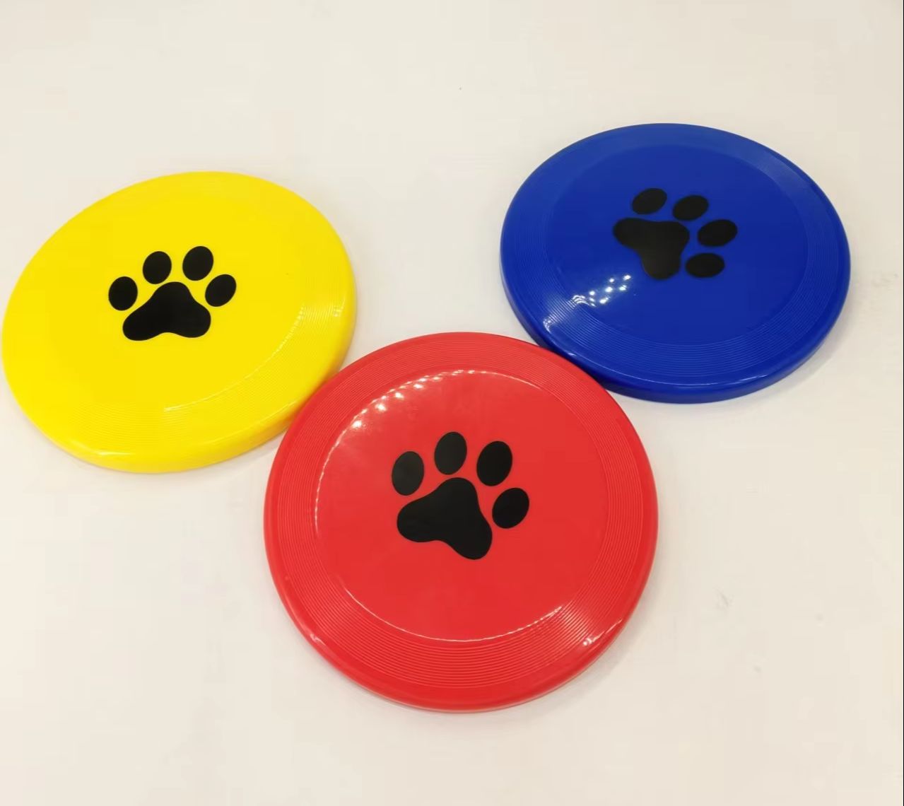 Flying Disc Dog Training Toy - Twarda plastikowa frisbee dla psa z