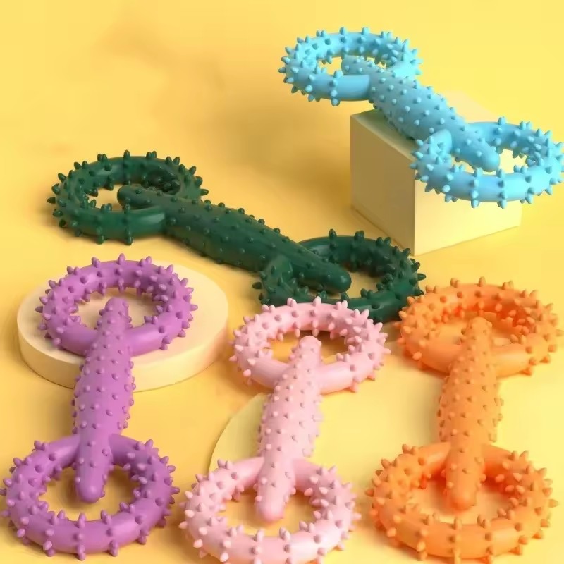 Suction Cup Dog Tug Toy - Zabawka dla psa z pierścieniem do