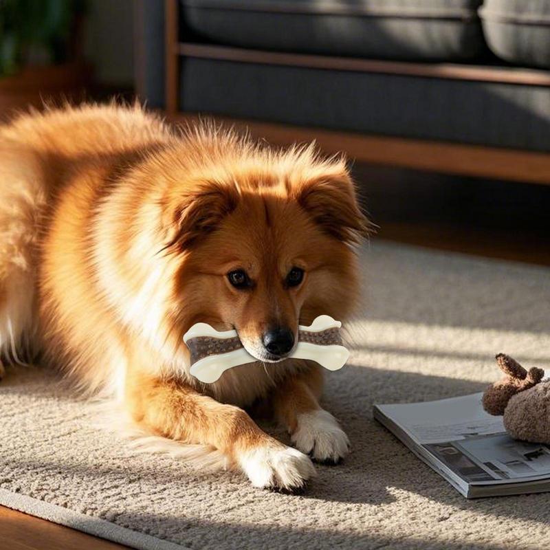 Teeth Cleaning Dog Chew Bone - Zabawka dla psa Interaktywne czyszczenie zębów
