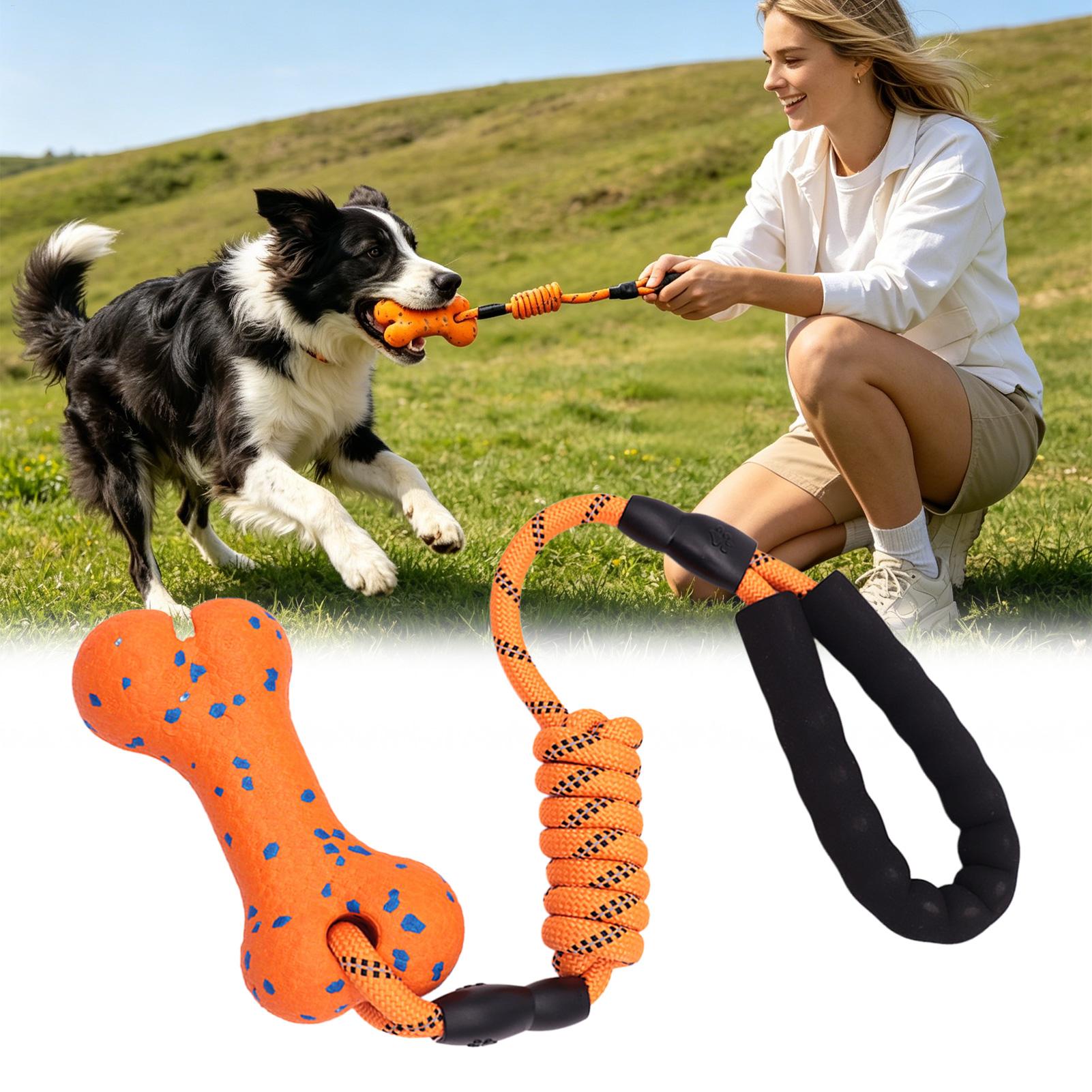 Dog Rope Toy Aggressive Chewers - Zabawki ze sznurka dla psów, gryzaki,