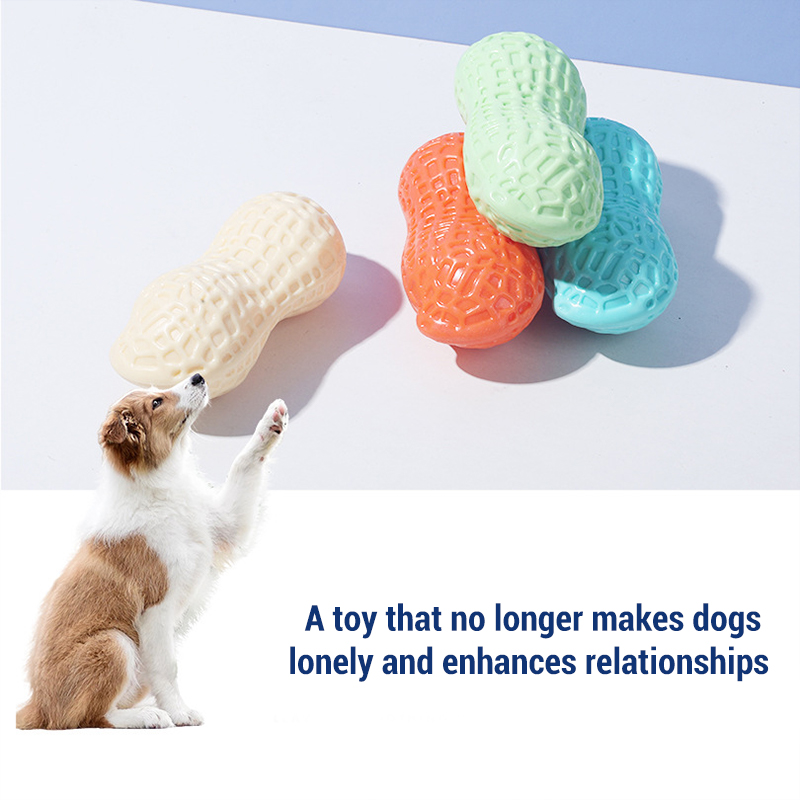 Teeth Cleaning Dog Chew Bone - Piszczące zabawki dla psów w kształcie