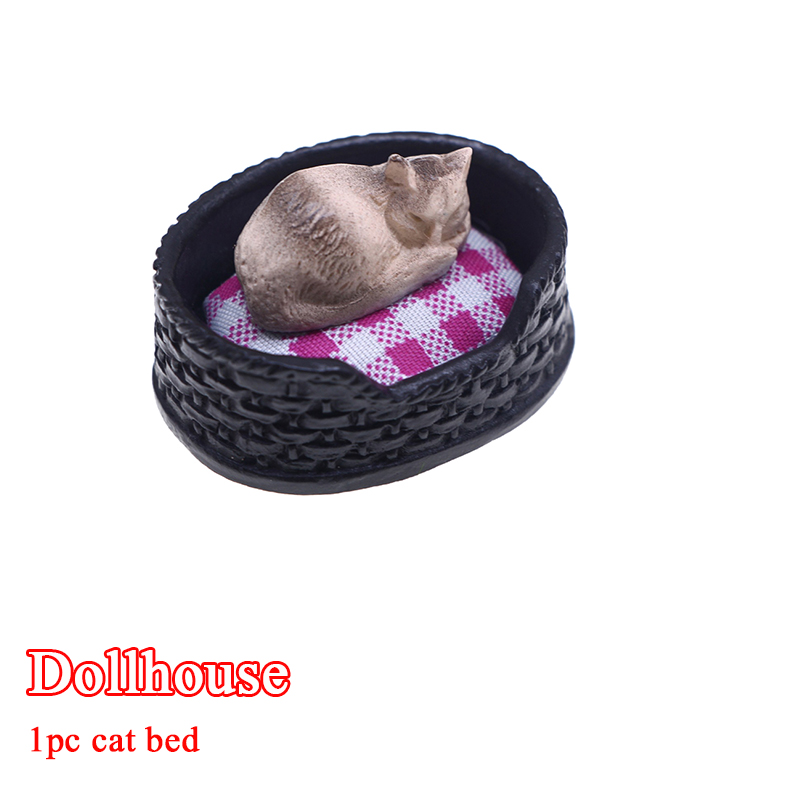 Pet Beds - 1/12 Domek dla lalek Symulacja Mini