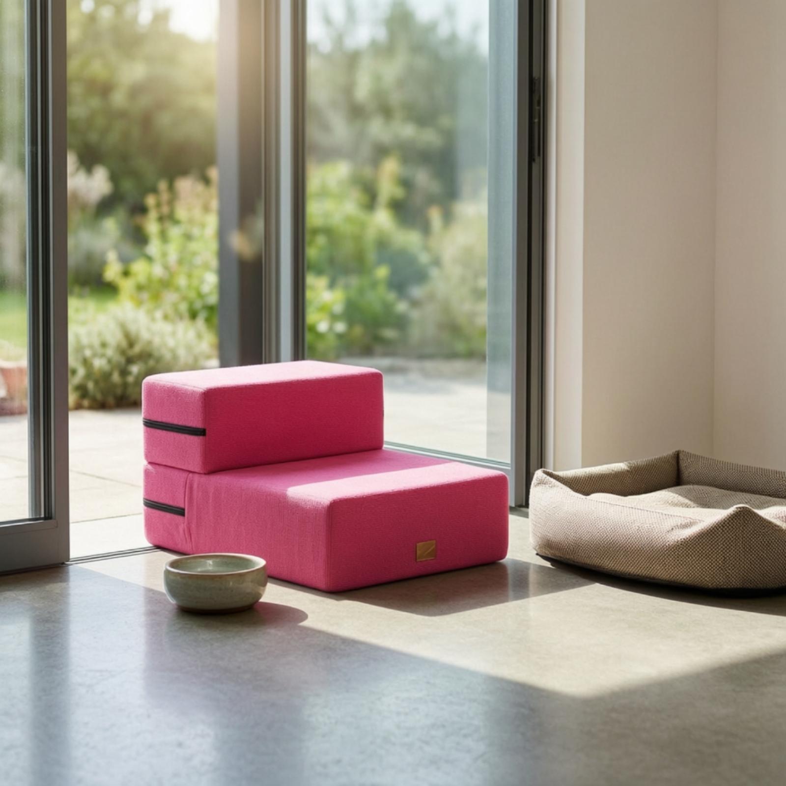 Pet Beds - Rampa schodkowa dla psa do łóżka