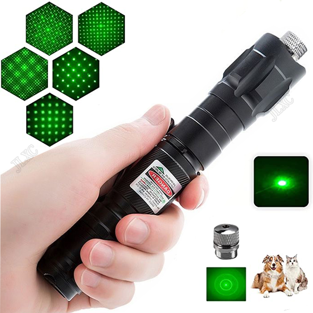 Laser Pointer Cat Toy Automatic - Wskaźnik laserowy zielony 5 szt. Narzędzie