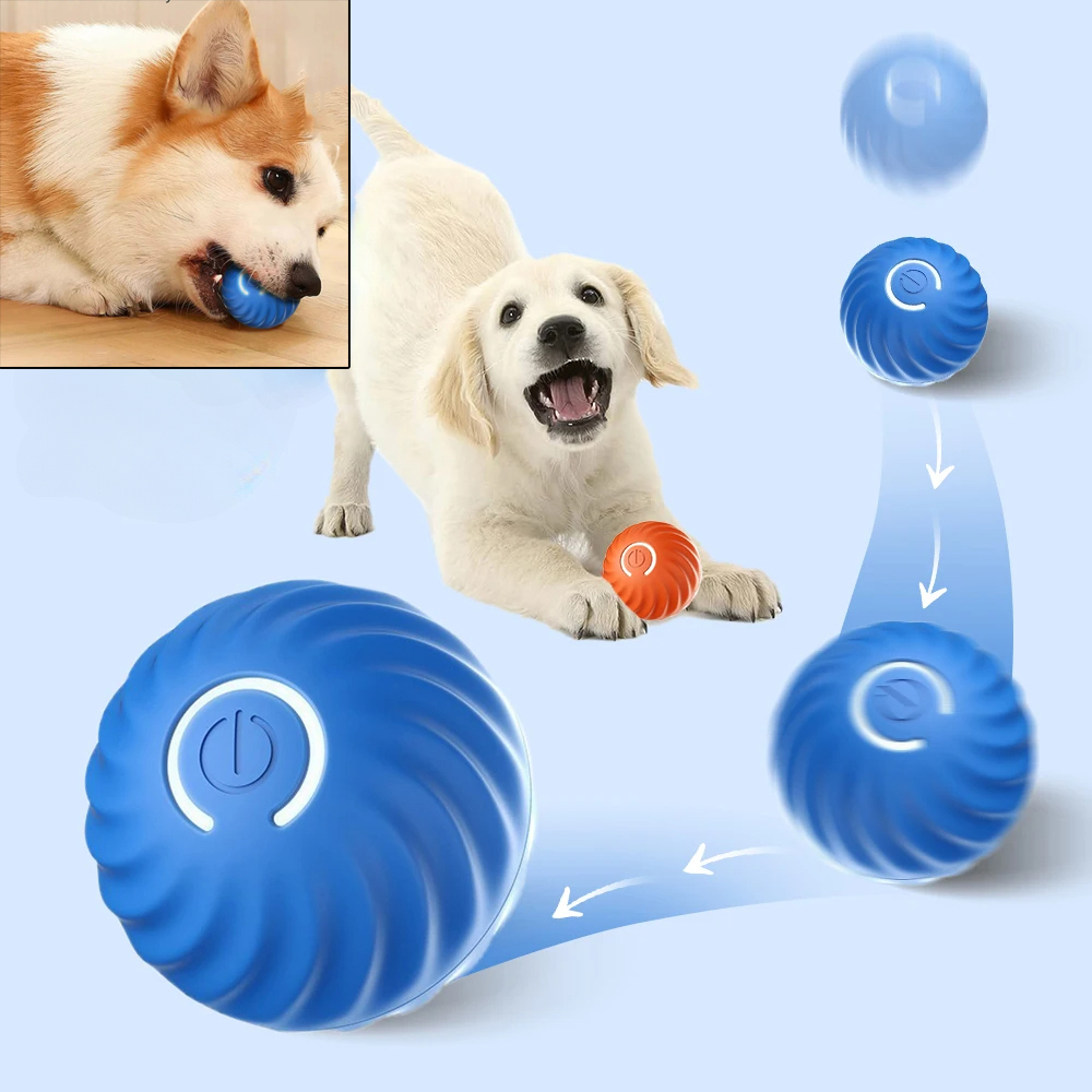 Automatic Moving Dog Ball - Automatyczna, ruchoma piłka dla psa, ładowana