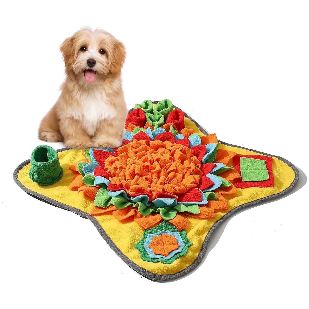 Dog Puzzle Feeder Toy - Mata do tabaki dla psów, interaktywne