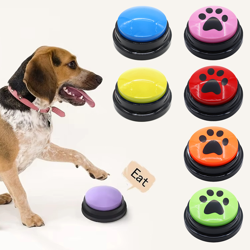 Interactive Squeaky Plush Dog Toy - Zabawki dla psów Zabawny pies Nagrywalne