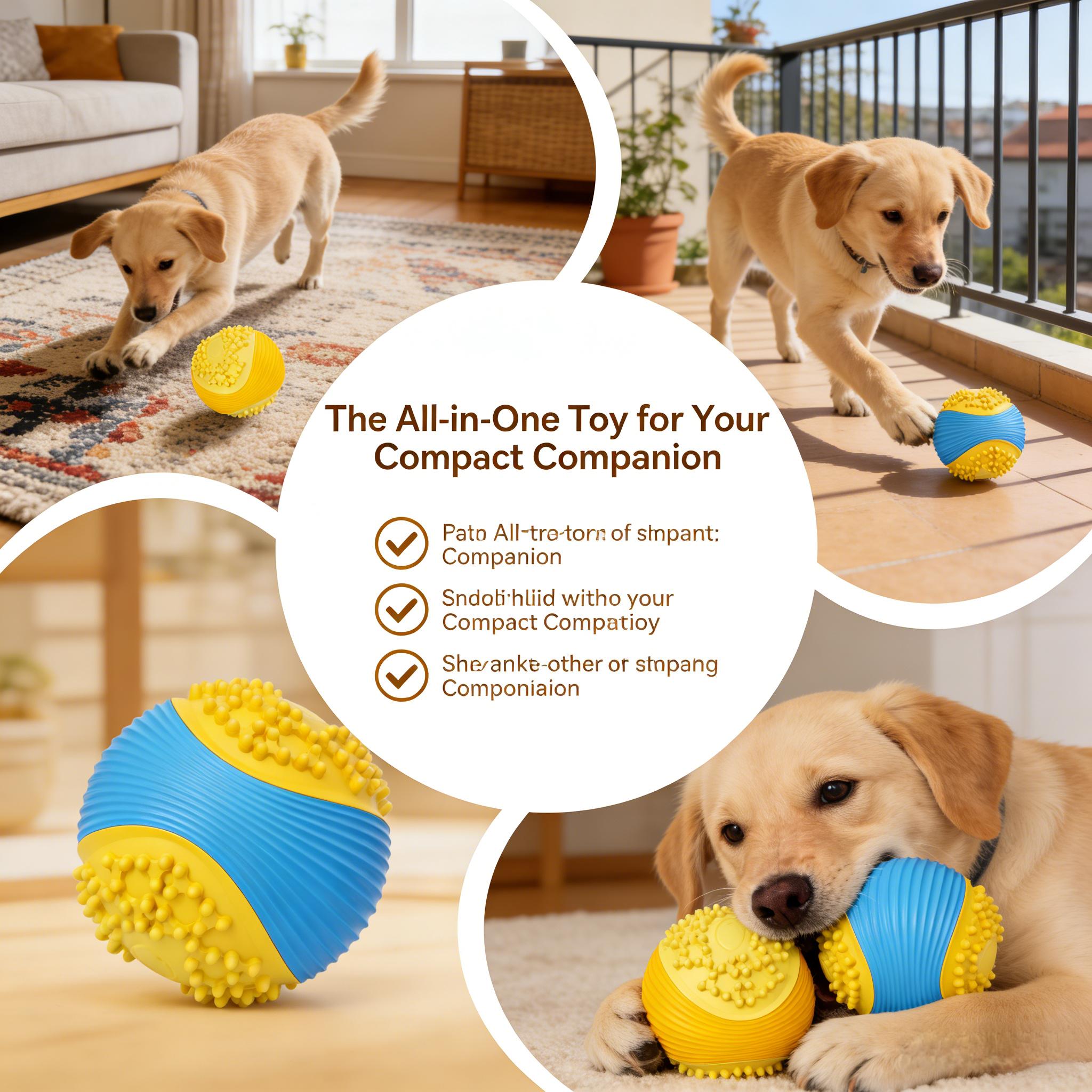 Niezniszczalna piszcząca piłka – Indestructible Dog Chew Toy recenzja i cena