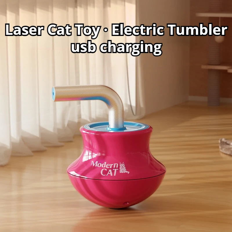 Inteligentna automatyczna lase – Laser Pointer Cat Toy Automatic recenzja i cena