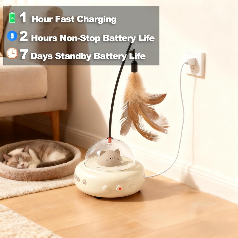 Ciche, interaktywne zabawki dl – Laser Pointer Cat Toy Automatic recenzja i cena