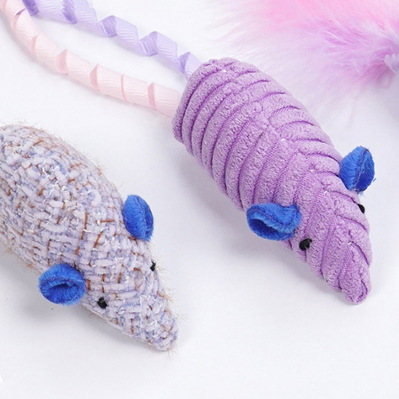 3 szt. Realistyczne pluszowe z – Catnip Interactive Plush Mouse recenzja i cena