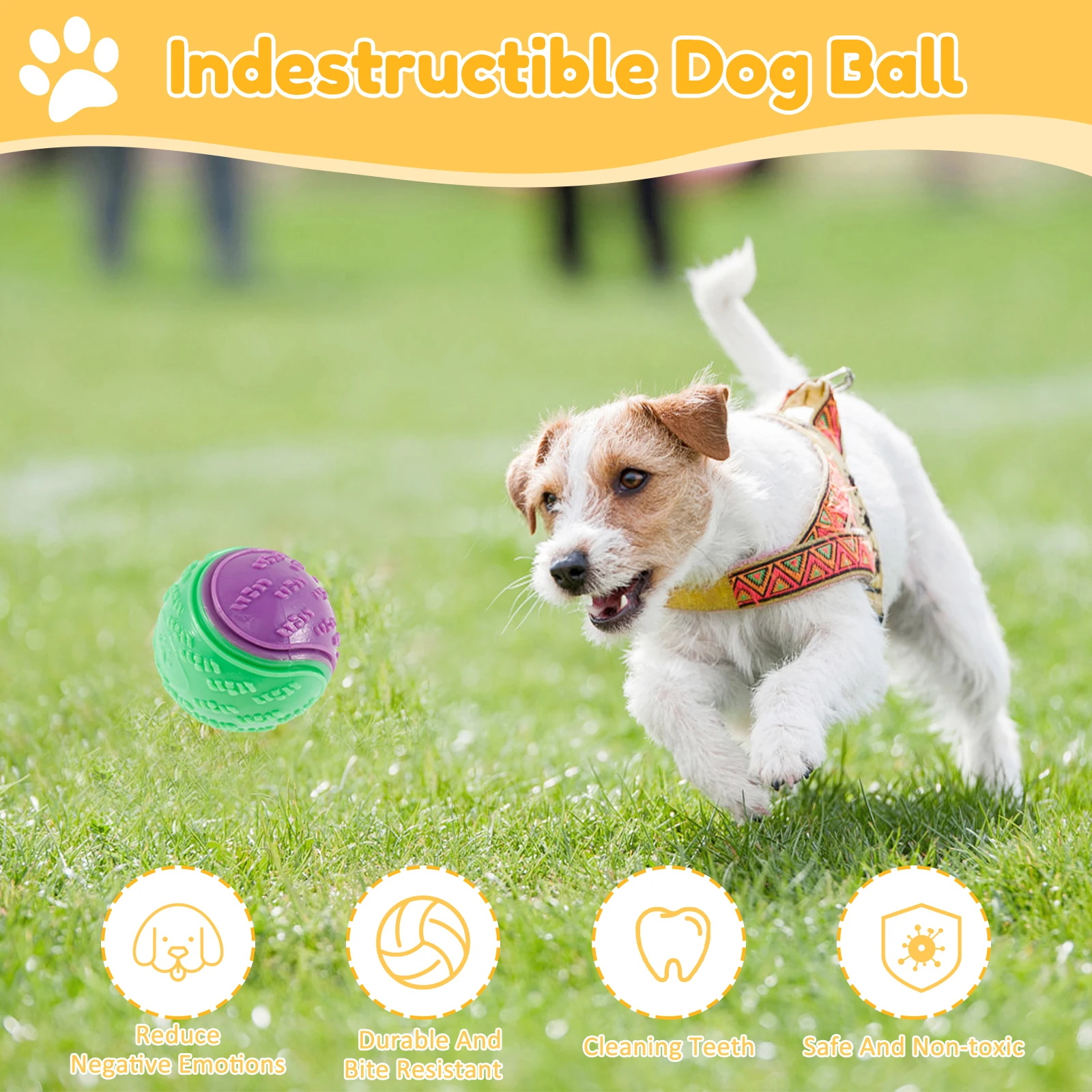 6/12 sztuk piszczące piłki dla – Interactive Squeaky Plush Dog Toy recenzja i cena