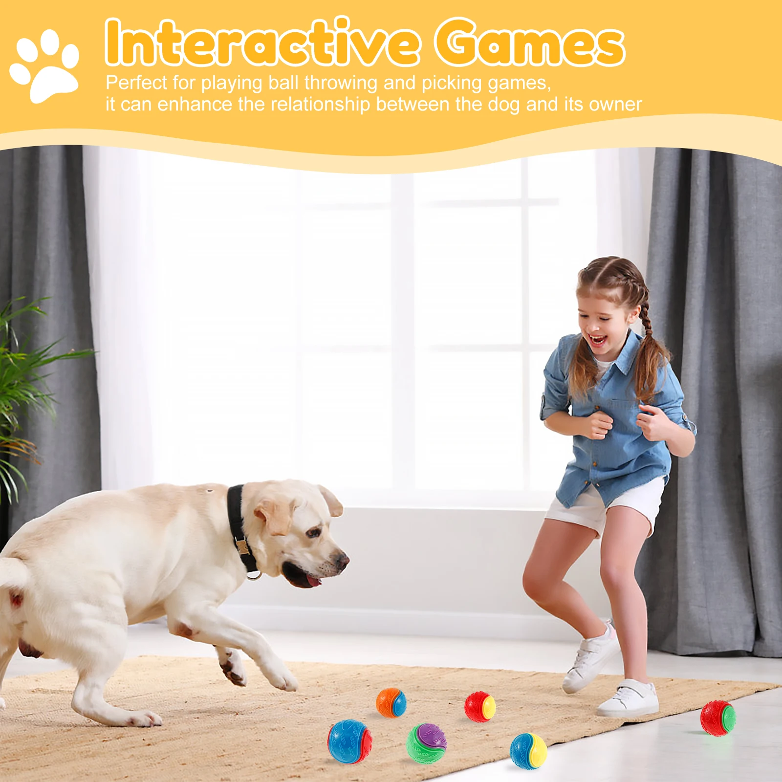 6/12 sztuk piszczące piłki dla – Interactive Squeaky Plush Dog Toy recenzja i cena