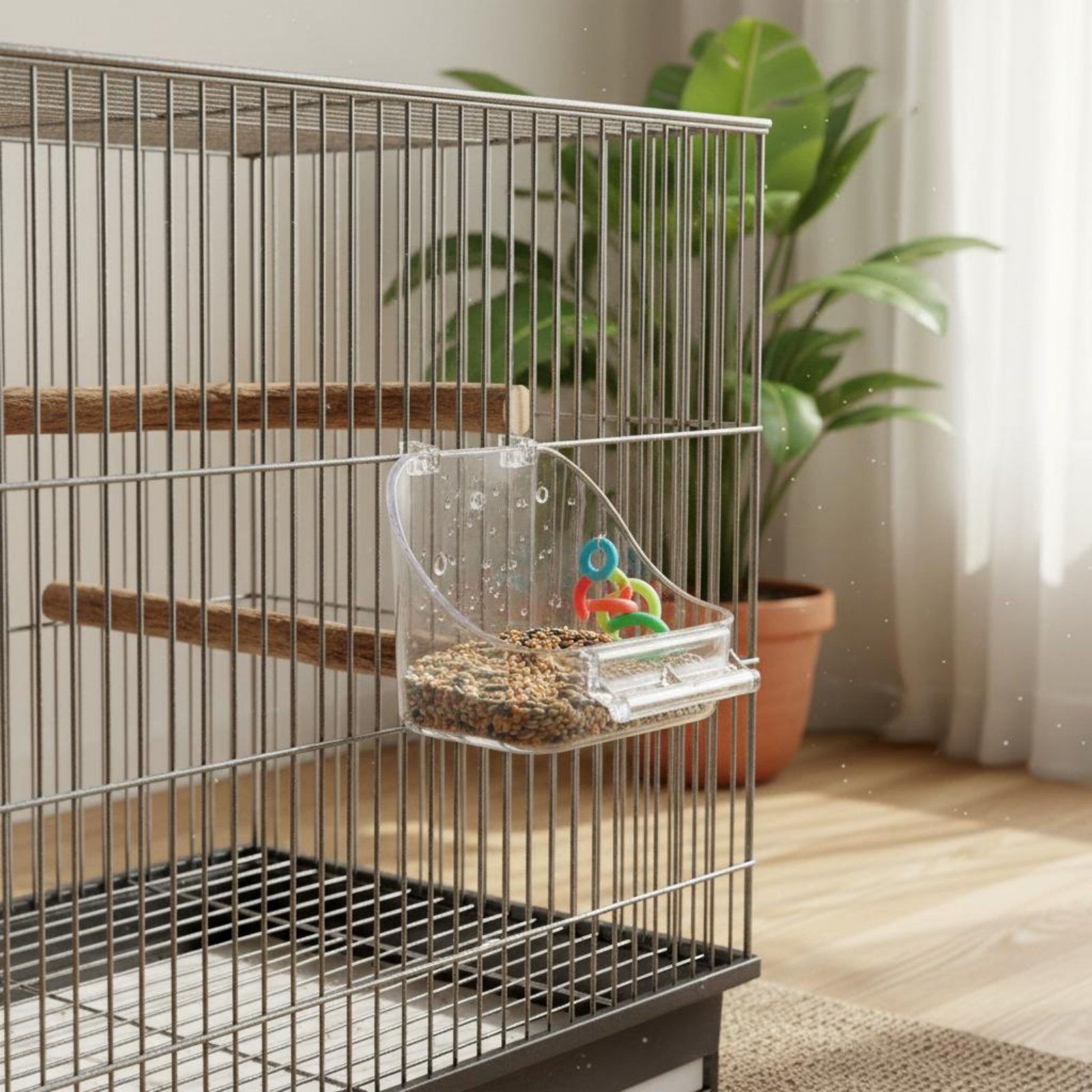 Miska na karmę dla ptaków, wyj – Pet Feeders recenzja i cena