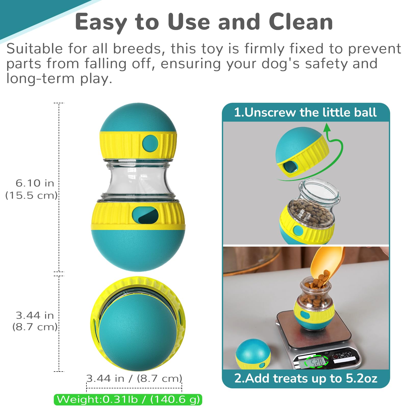 Zabawki dla psów i regulowany  – Dog Puzzle Feeder Toy recenzja i cena
