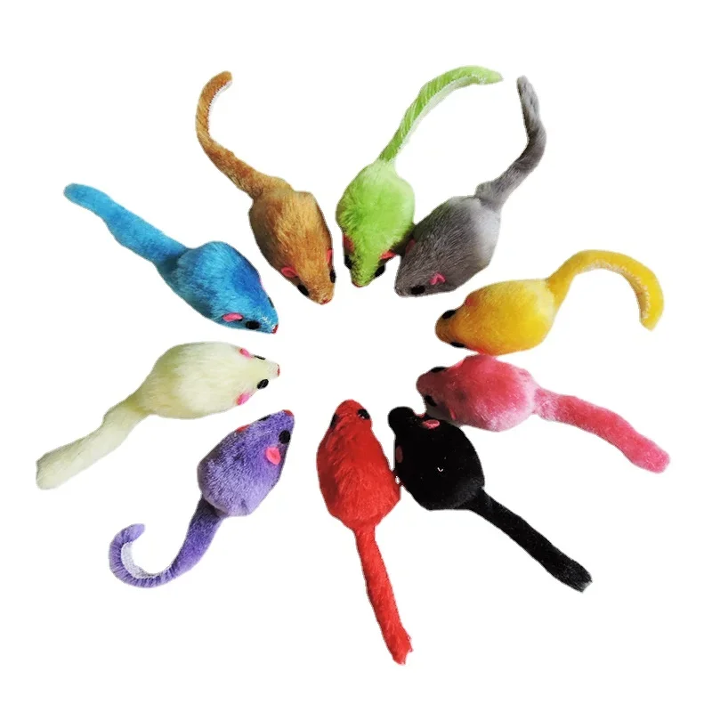 8 szt. puszystych pluszowych z – Catnip Interactive Plush Mouse recenzja i cena
