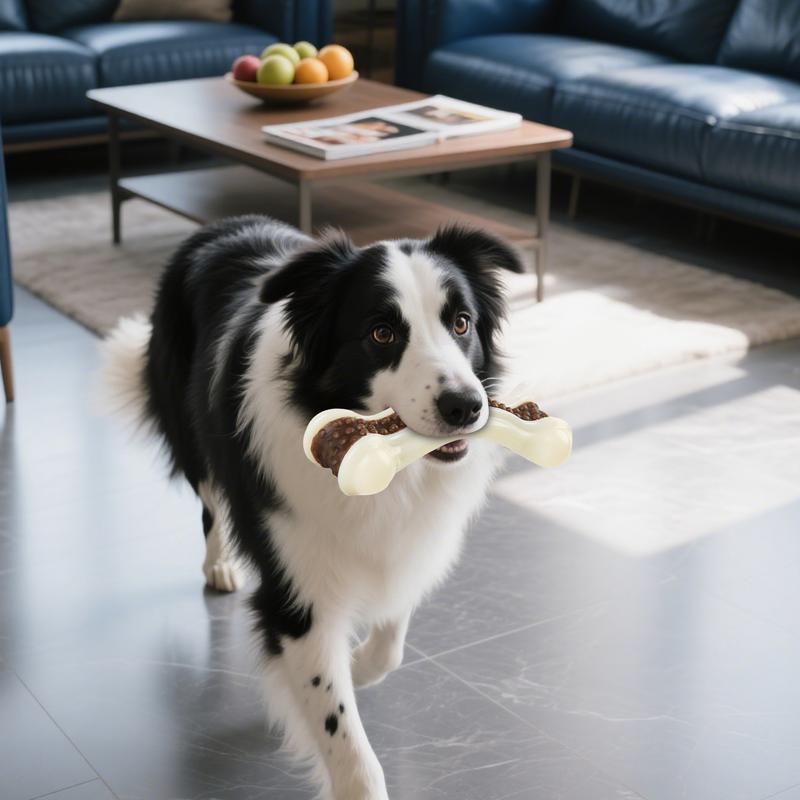 Zabawka dla psa Interaktywne c – Teeth Cleaning Dog Chew Bone recenzja i cena