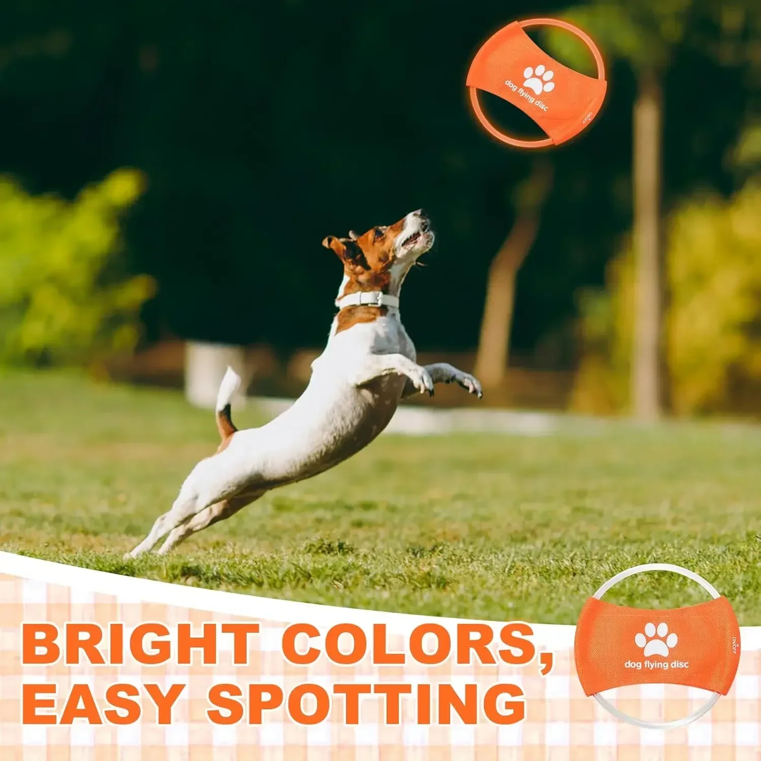 Zabawka dla psa LED Świecący A – Flying Disc Dog Training Toy recenzja i cena