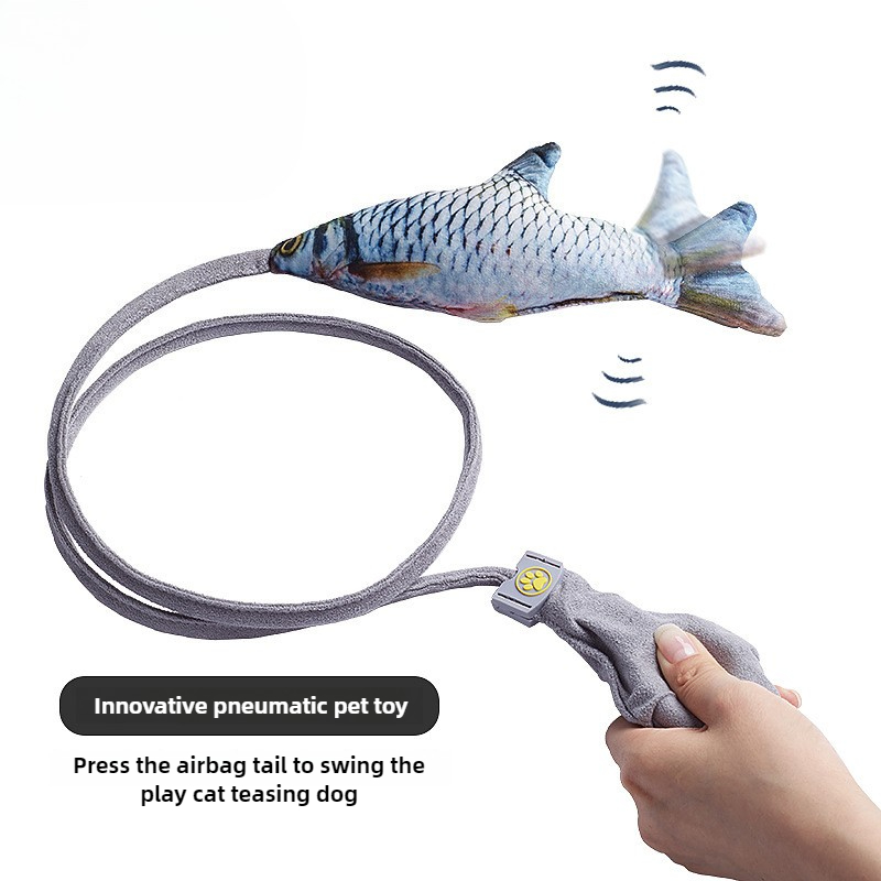 Zabawna Elektryczna Ruchoma Ry – Electric Floppy Fish Dog Toy recenzja i cena
