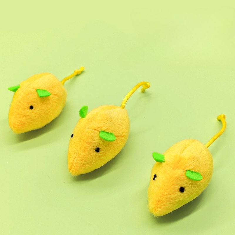 5 szt. Pluszowa zabawka do żuc – Catnip Interactive Plush Mouse recenzja i cena