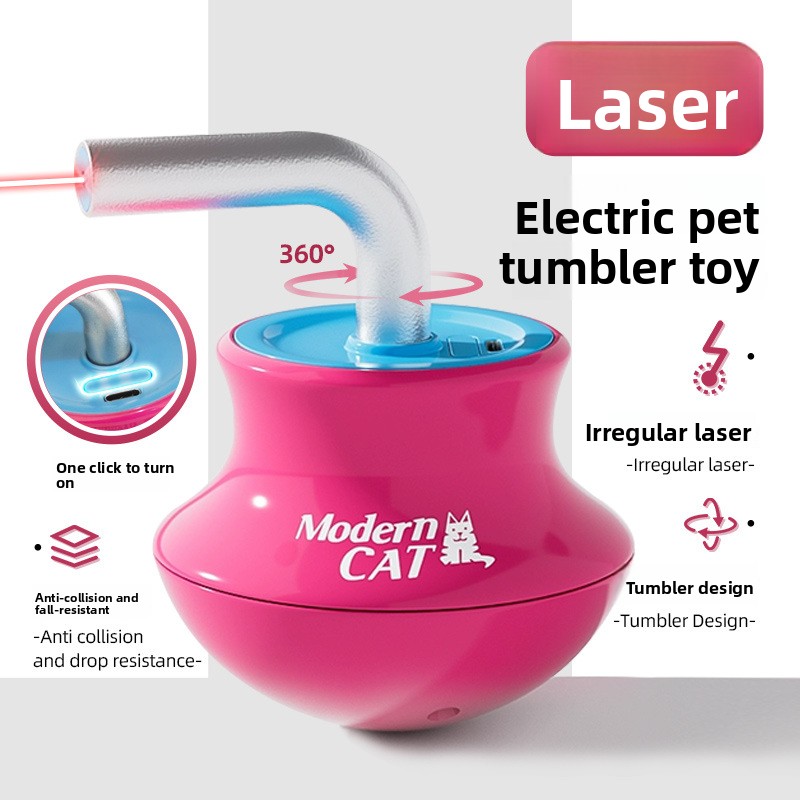 Automatyczne zabawki dla kotów – Laser Pointer Cat Toy Automatic recenzja i cena