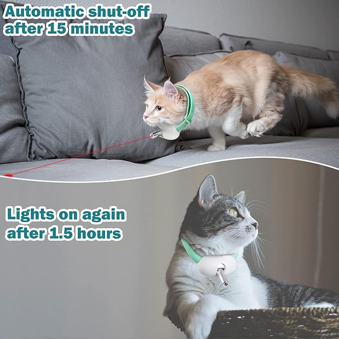 Obroża z wskaźnikiem laserowym – Laser Pointer Cat Toy Automatic recenzja i cena