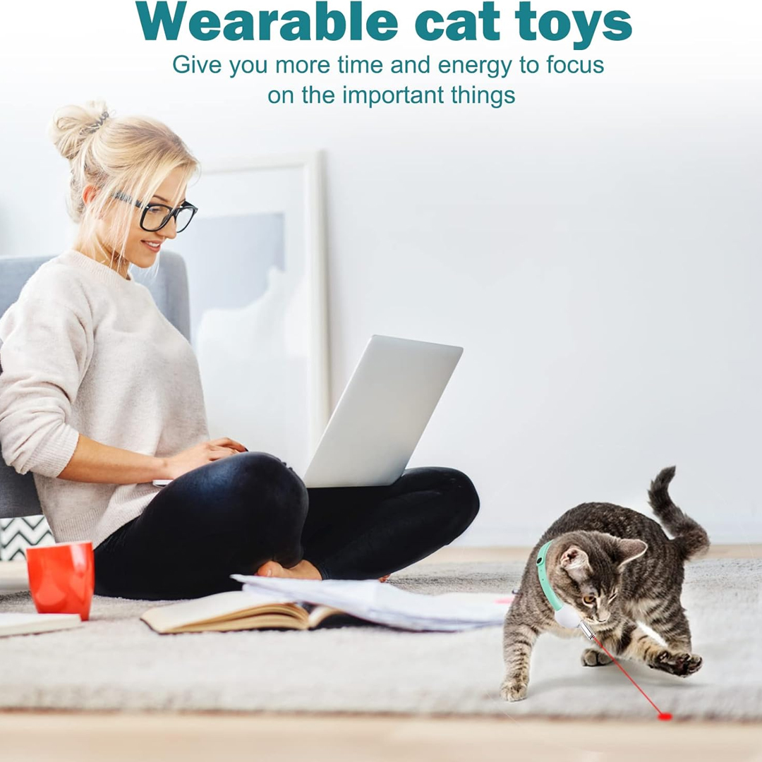 Obroża z wskaźnikiem laserowym – Laser Pointer Cat Toy Automatic recenzja i cena
