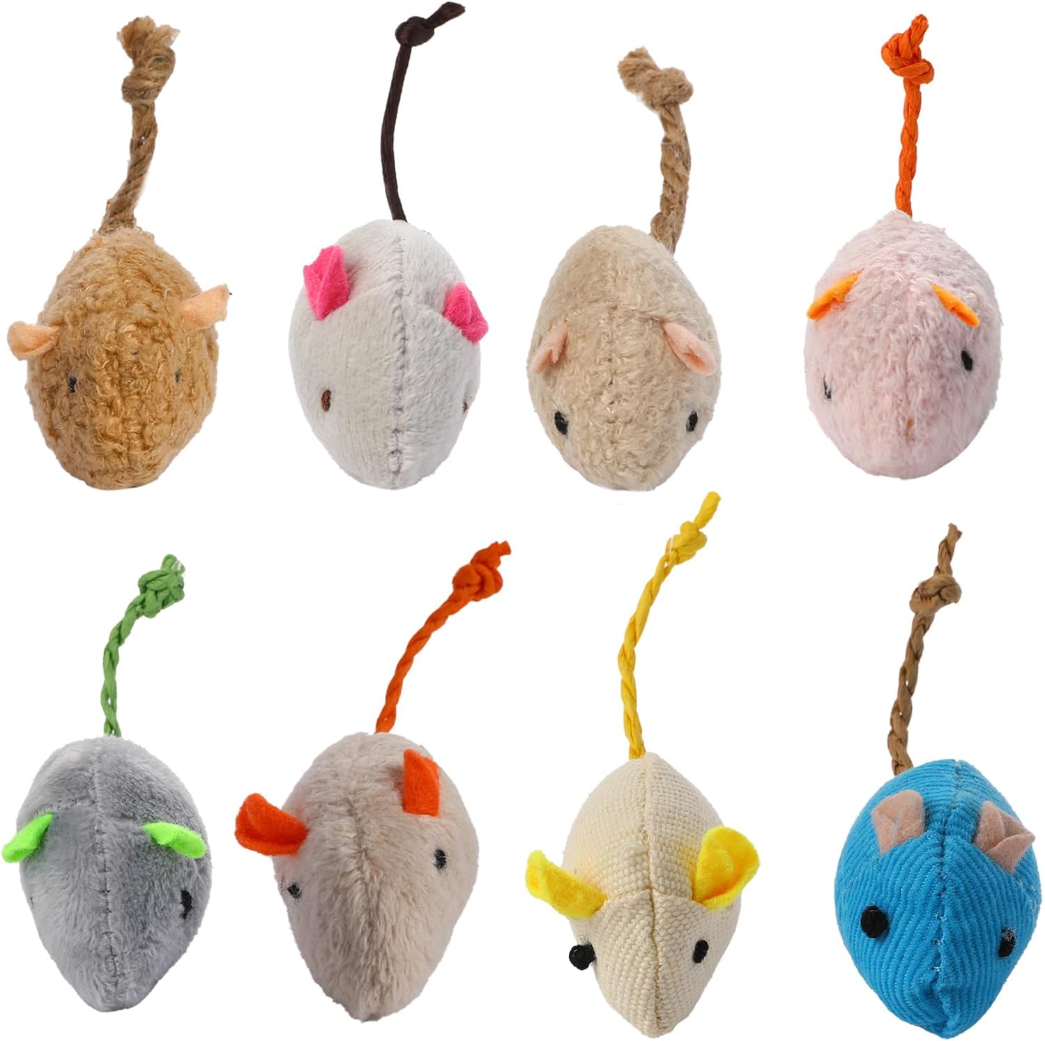 8 losowo pakowanych interaktyw – Catnip Interactive Plush Mouse recenzja i cena