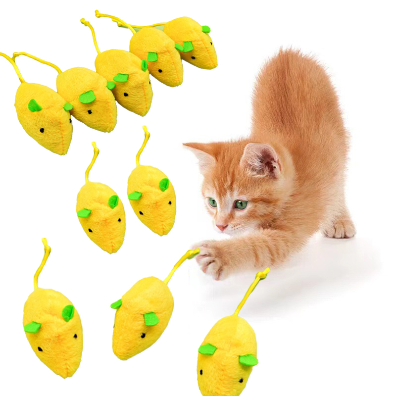 Zabawki dla kota w kształcie m – Catnip Interactive Plush Mouse recenzja i cena