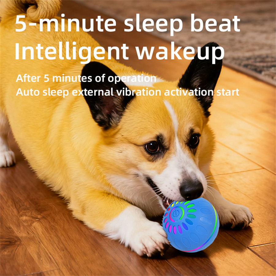Interaktywne inteligentne zaba – Automatic Moving Dog Ball recenzja i cena