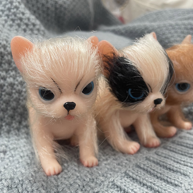 5-calowe, silikonowe, urocze m – Interactive Squeaky Plush Dog Toy recenzja i cena