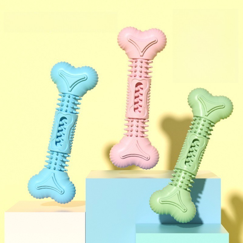 Nowy, wytrzymały zestaw zabawe – Teeth Cleaning Dog Chew Bone recenzja i cena